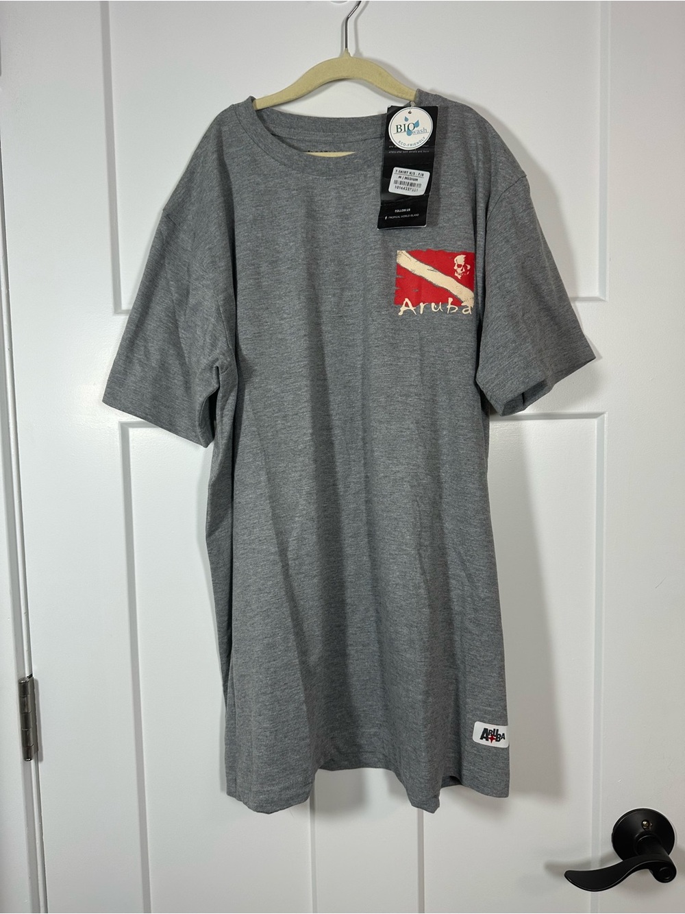Graphic Pocket Short Sleeve Tee - Gray